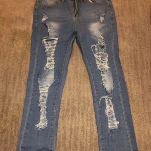Ripped jeans